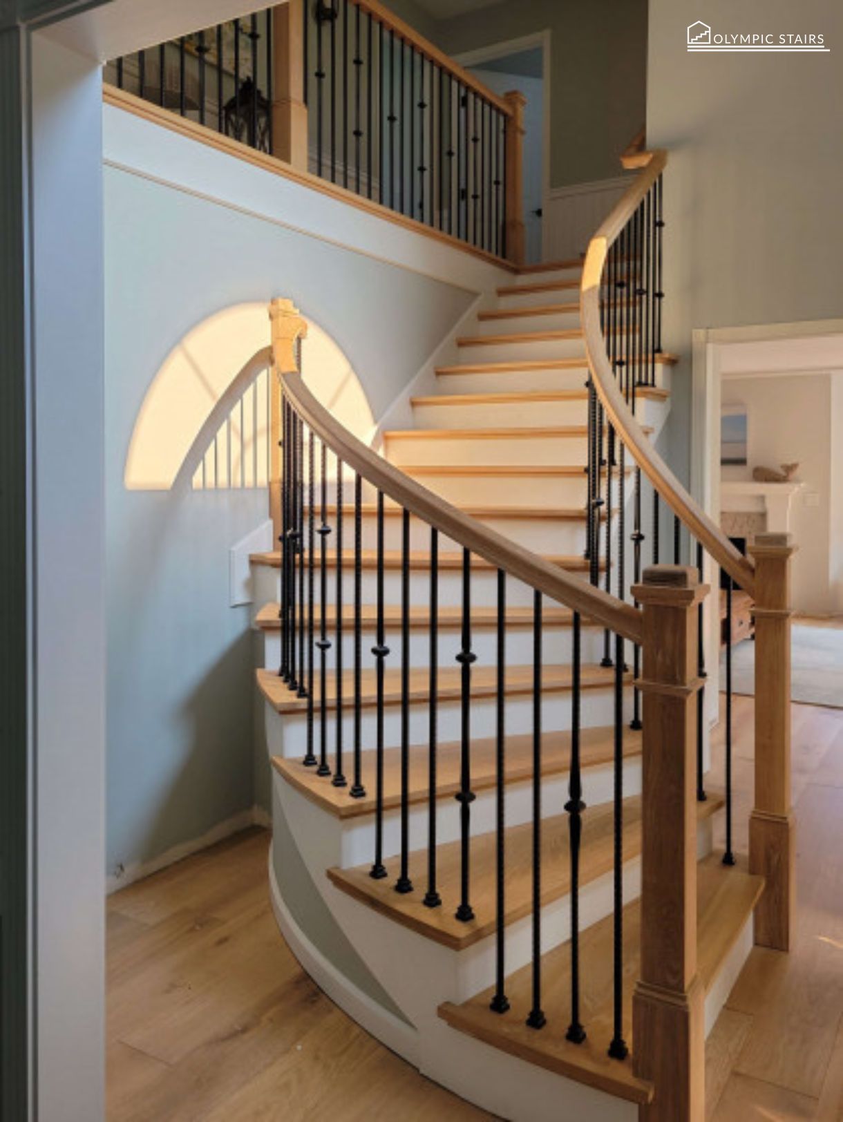 A Stair Remodeling Performed by Stair Contractors in Washington