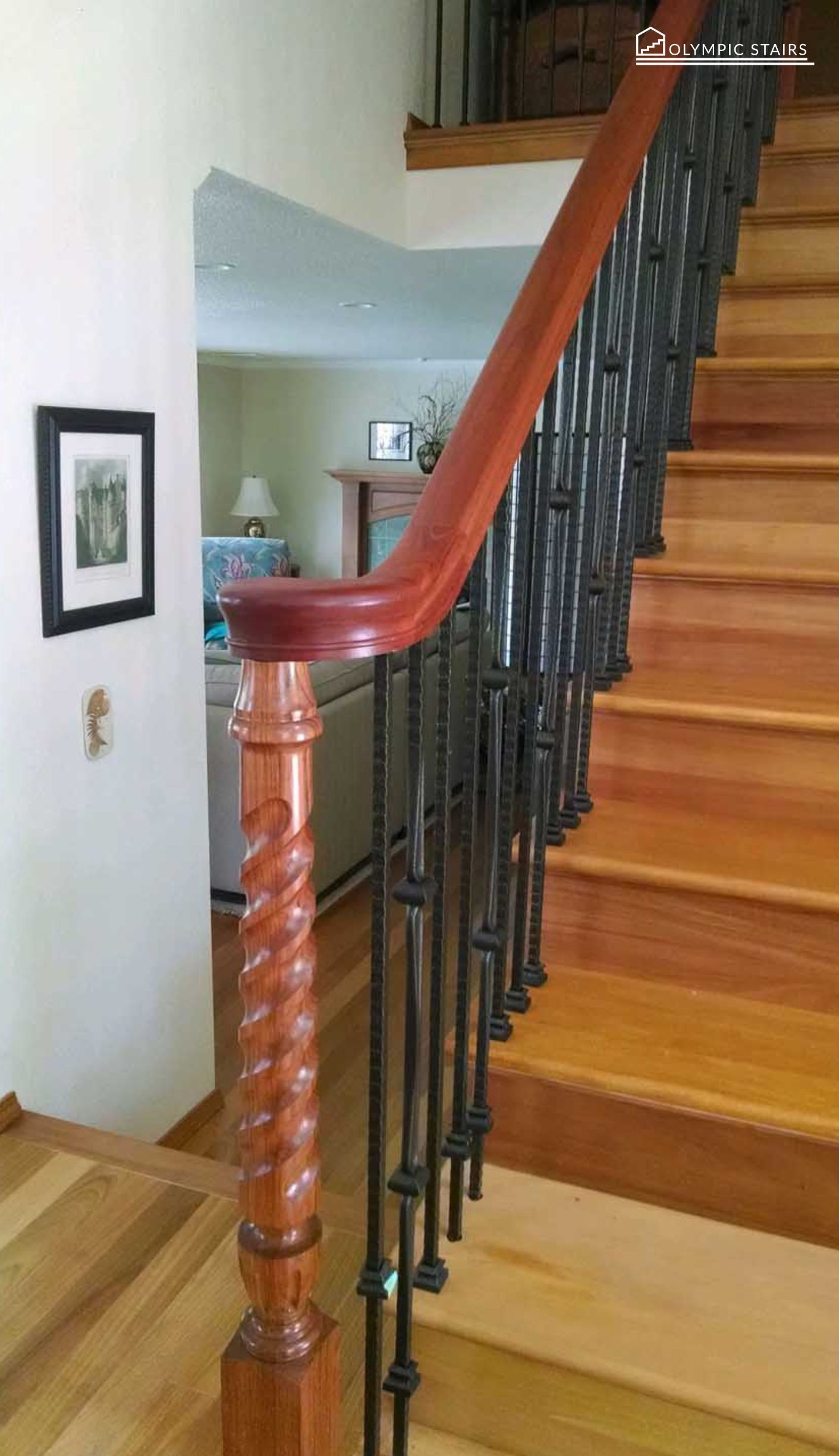 Staircase Installation Performed by A Staircase Contractor in Washington