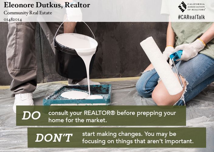 Talk to your Realtor