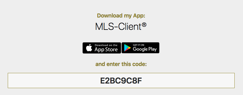 Have access to the MLS!