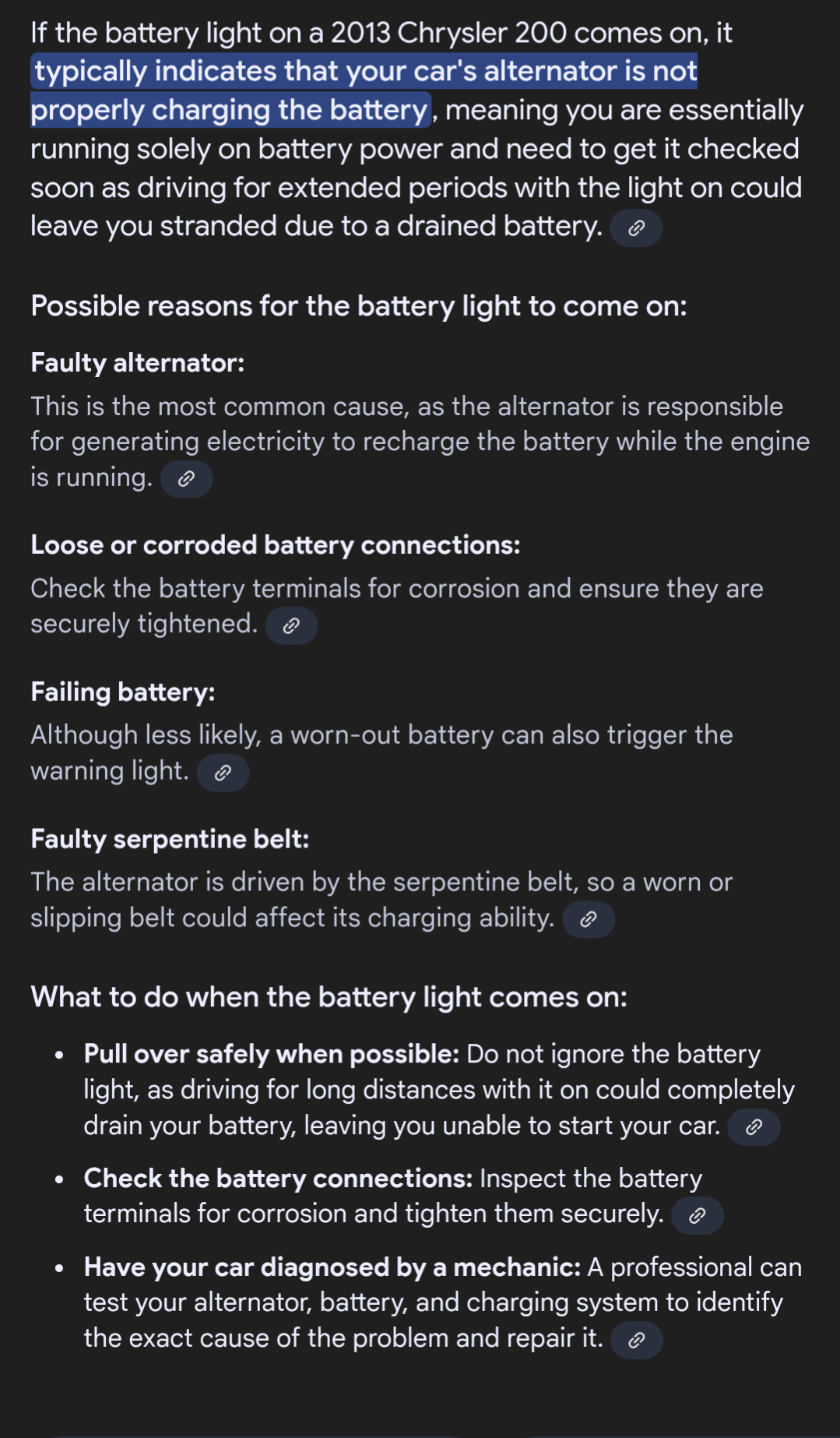 Alternator & Battery Diagnostics