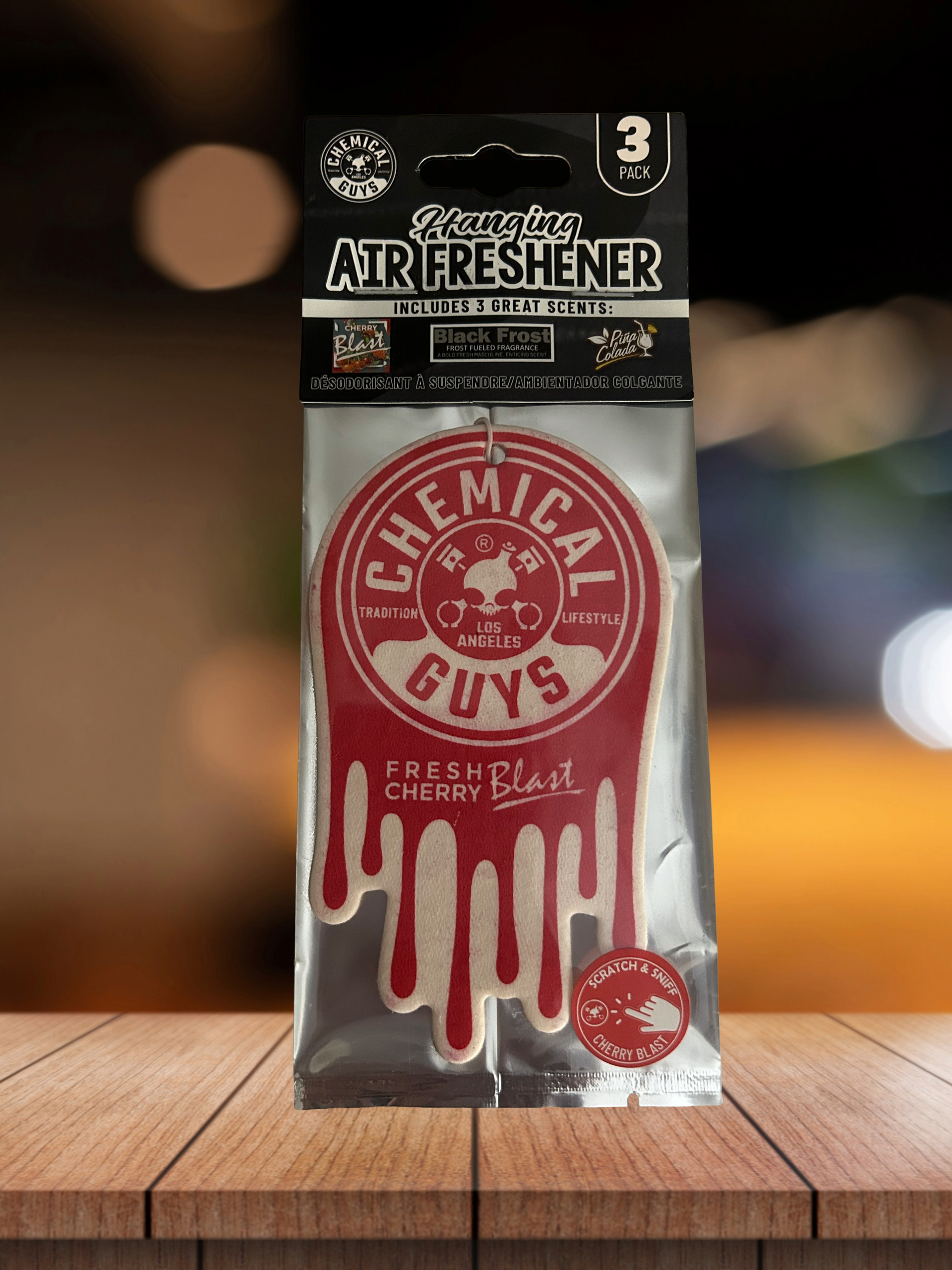 Chemical Guys Hanging Air Fresheners  3pck