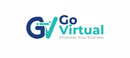 Logo of Go Virtual: a navy blue 