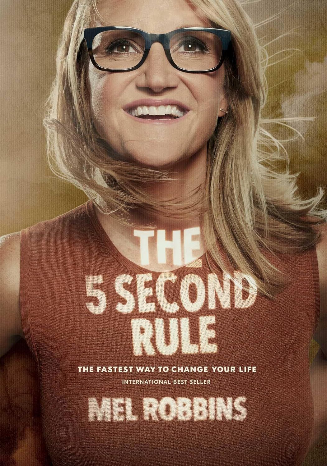 A book cover for the 5 second rule by mel robbins