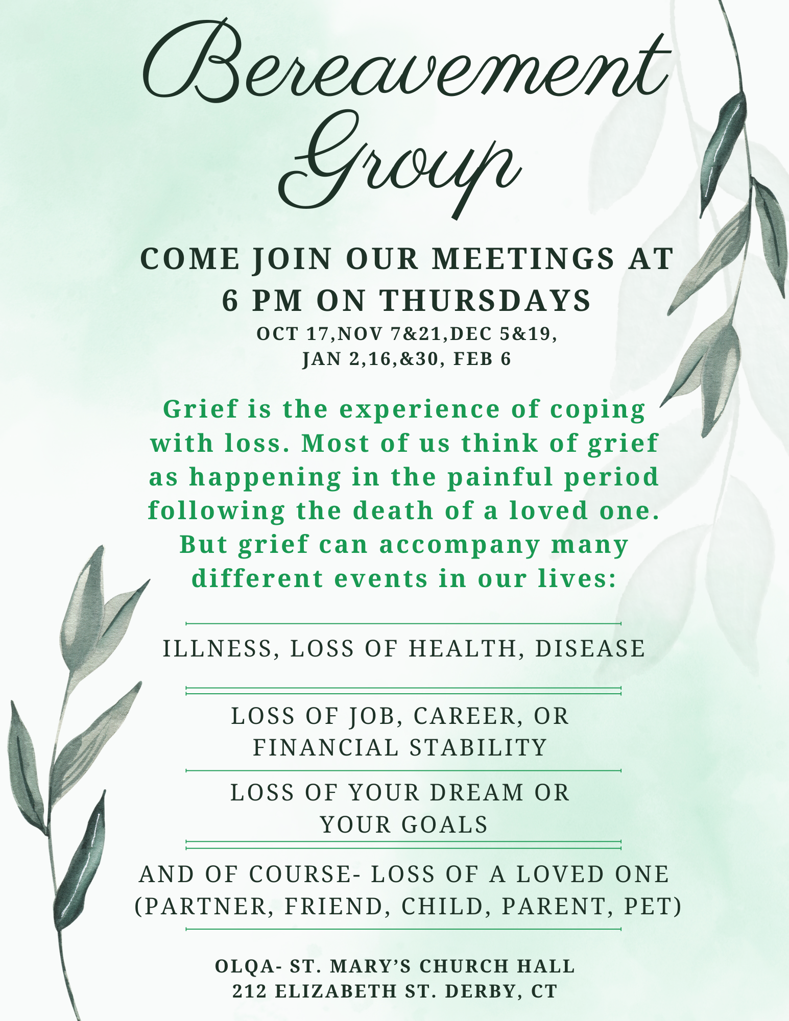 Bereavement Group