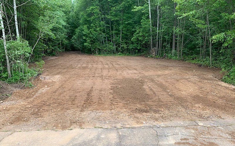 Land Clearing After — Ogema, WI — Jeff Simek Construction Co Inc