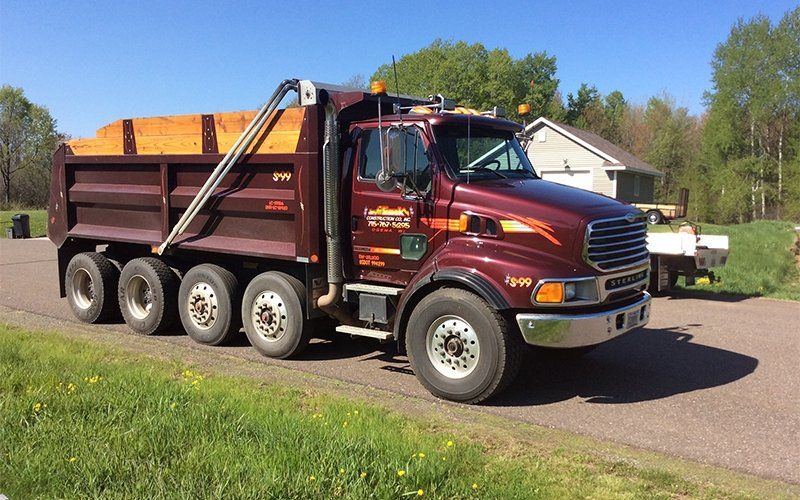 Material Moving — Ogema, WI — Jeff Simek Construction Co Inc