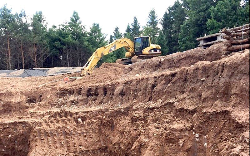 Material Removal — Ogema, WI — Jeff Simek Construction Co Inc