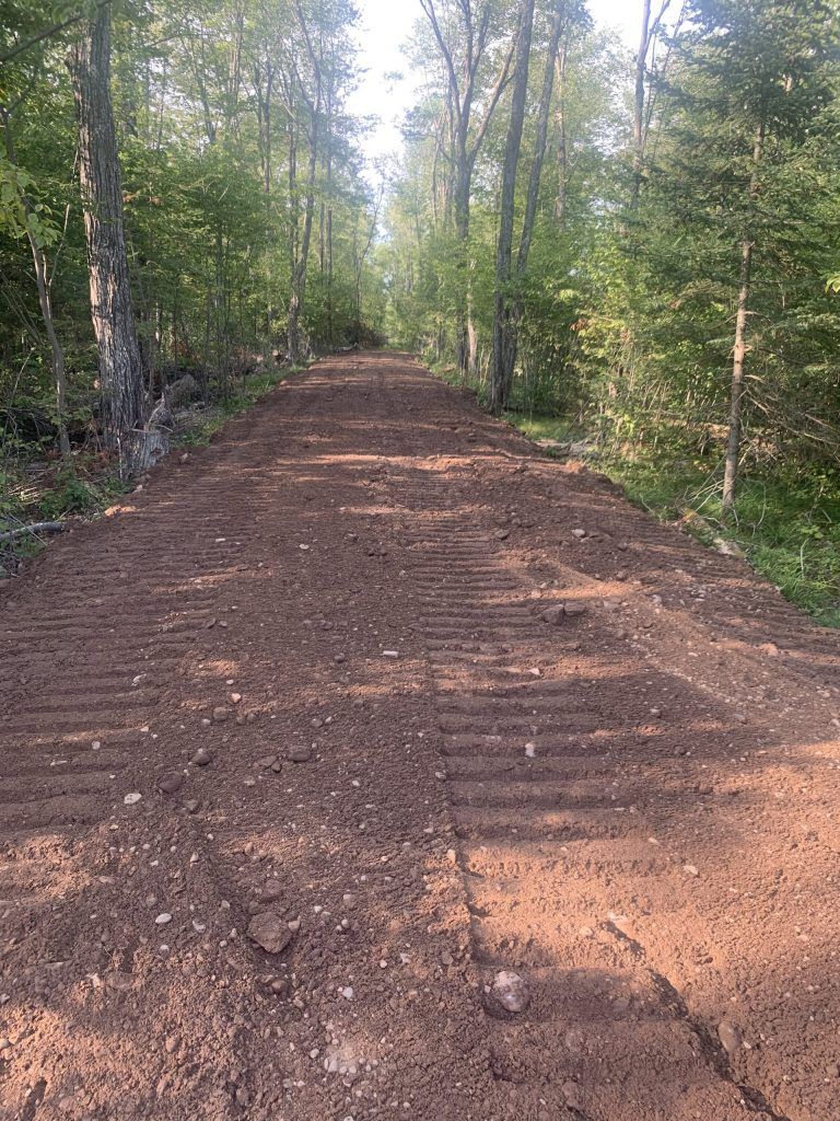 Grated Driveway — Ogema, WI — Jeff Simek Construction Co Inc