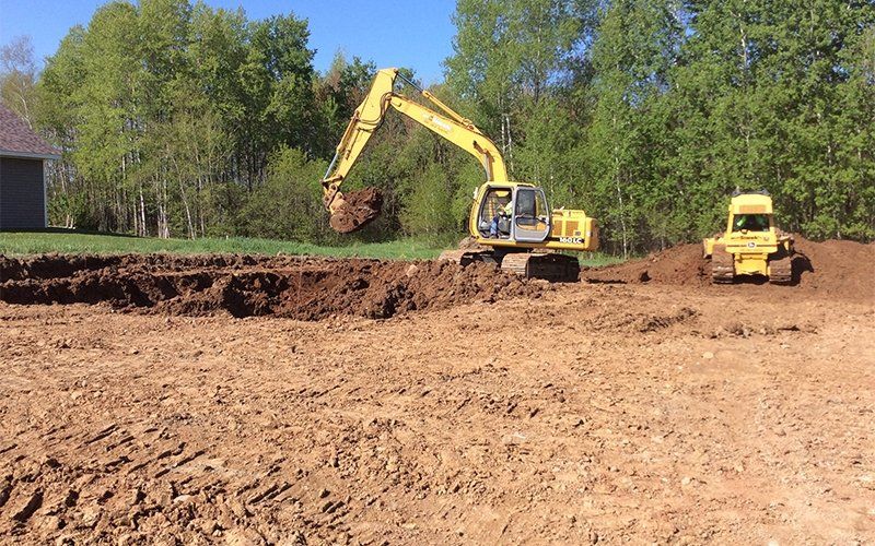 Site Development — Ogema, WI — Jeff Simek Construction Co Inc