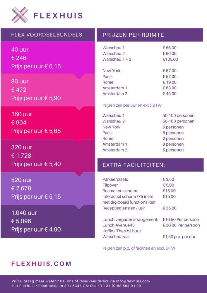 mogelijkheden flexhuis