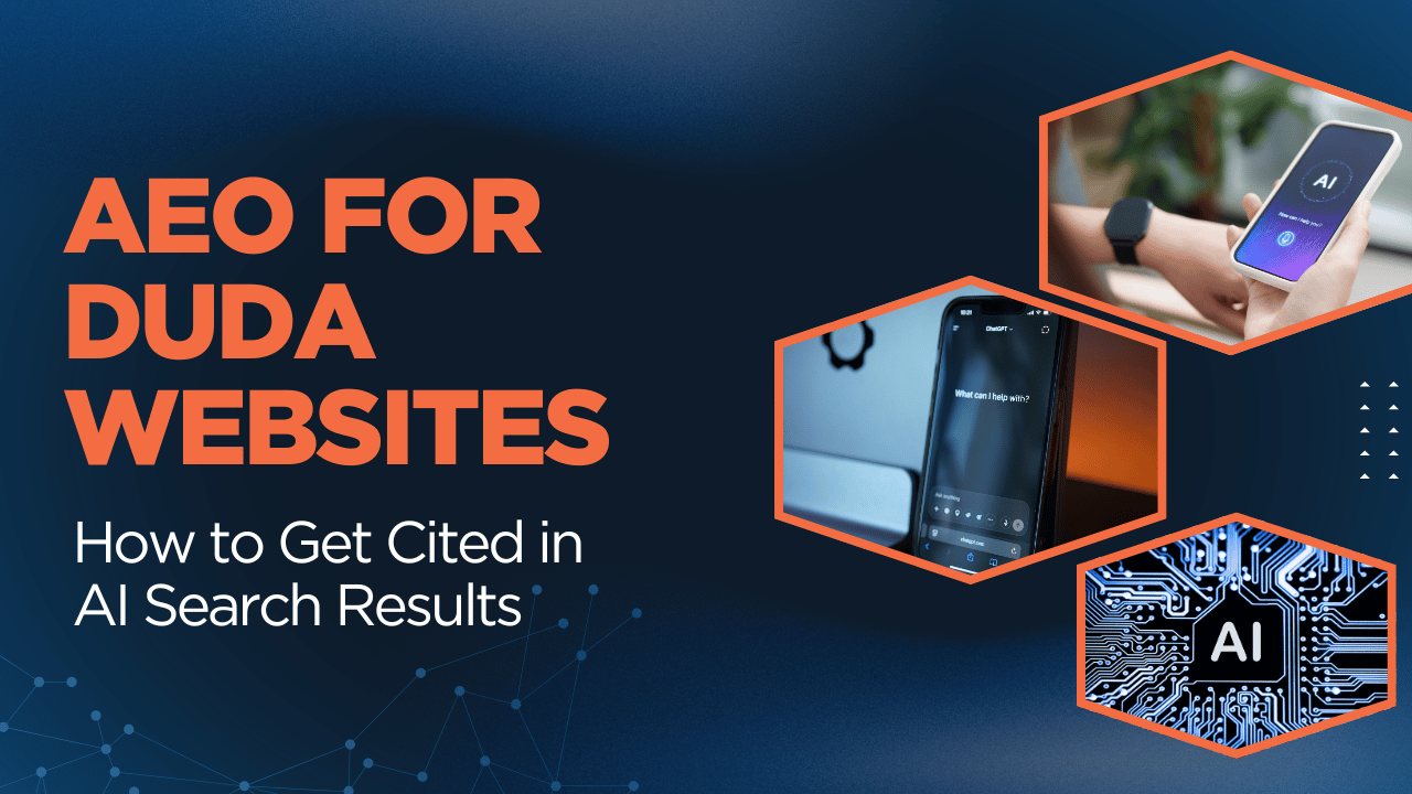 AEO for Duda Websites: How to Get Cited in AI Search Results