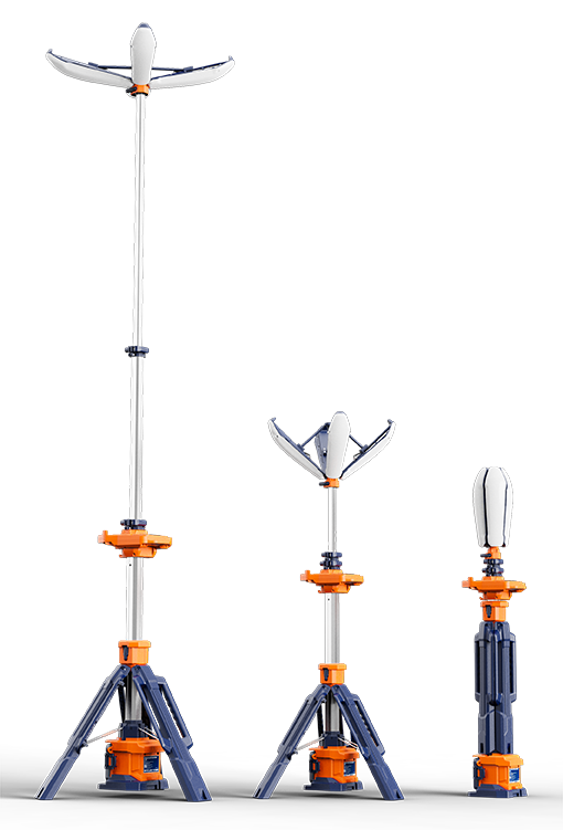 CT-PL-200 2.5m Petal Light Tower