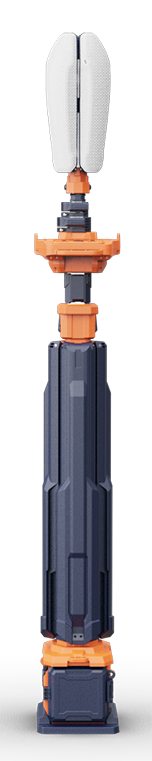 CT-PL-300 3.4m Petal Light Tower