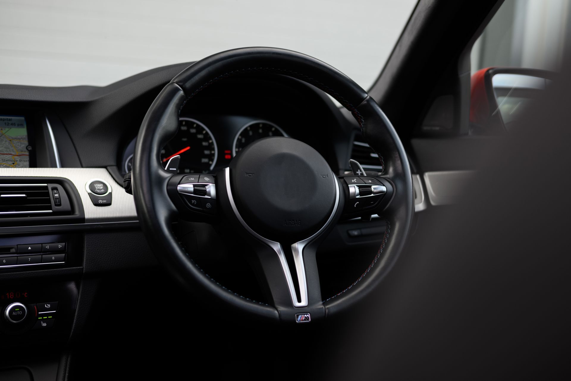 Modern Car Interior With Steering Wheel Close-Up | Wrench Wizard Automotive