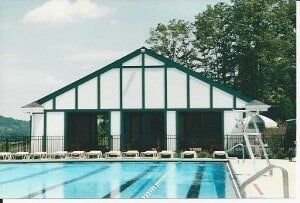 Country Club Pool House Exterior — Commercial Construction in Prospect, PA
