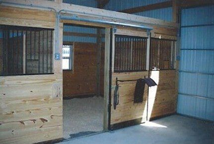 Horse Stable Interior — Construction in Prospect, PA