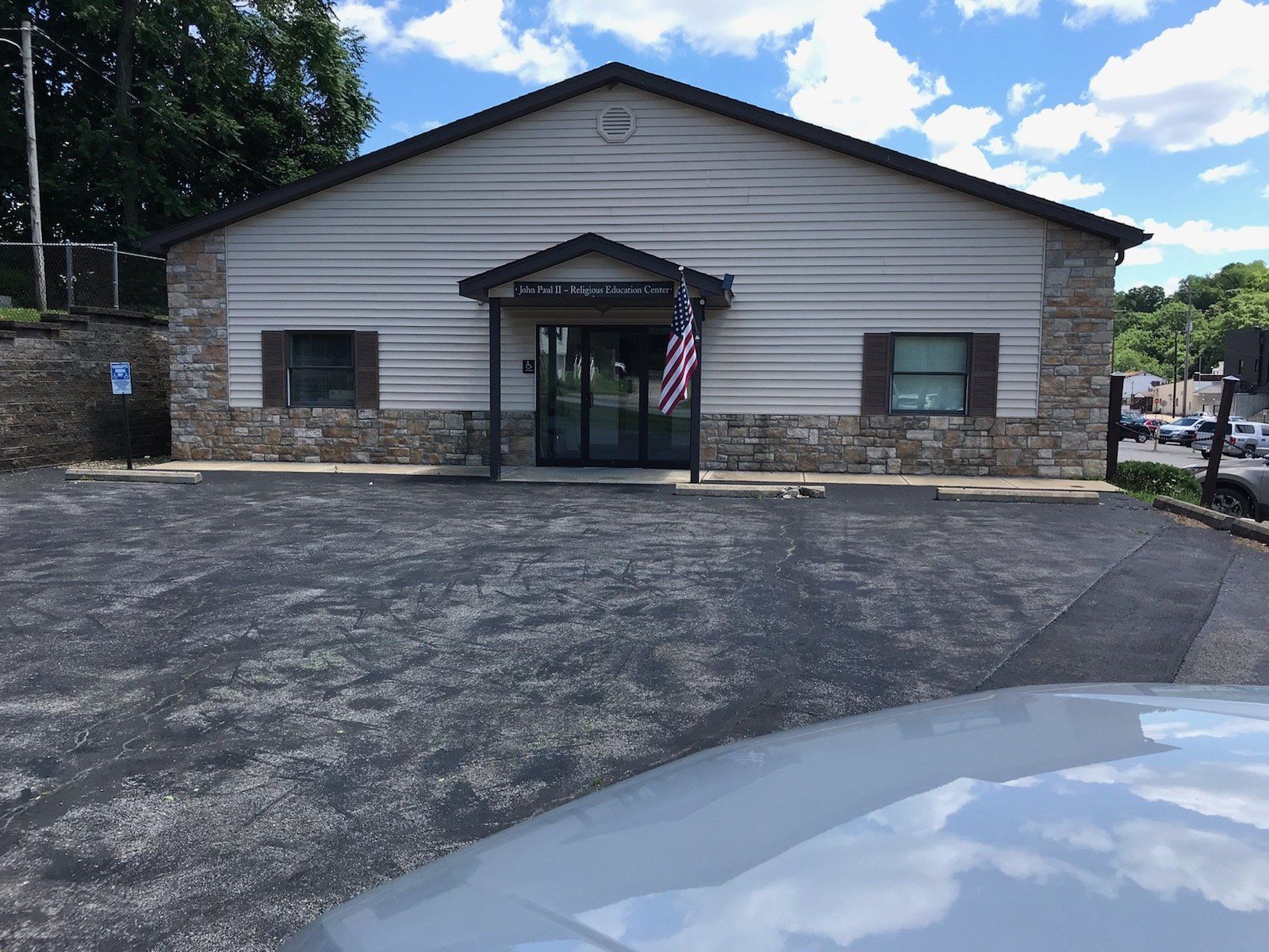 Storage with Big Space outside - Construction Company in Prospect PA