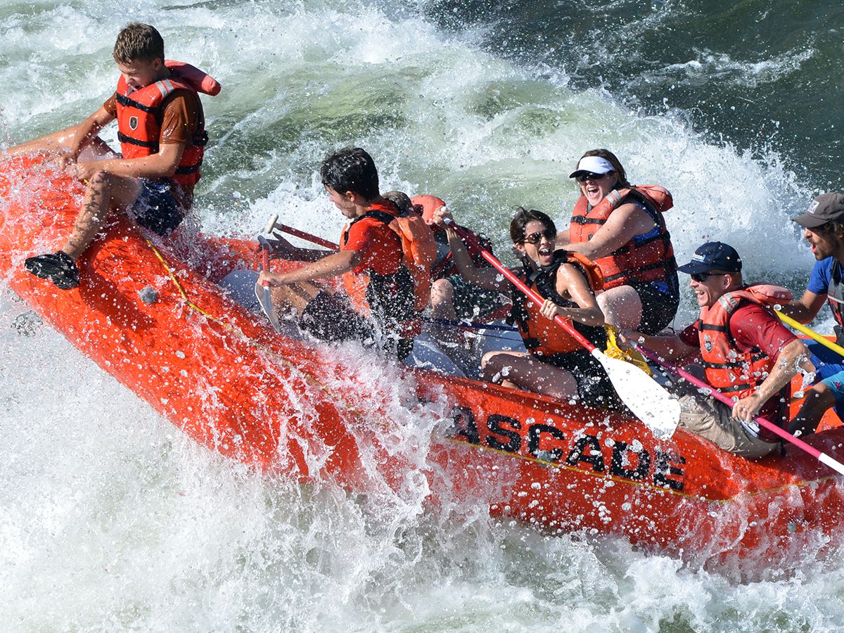 family whitewater rafting