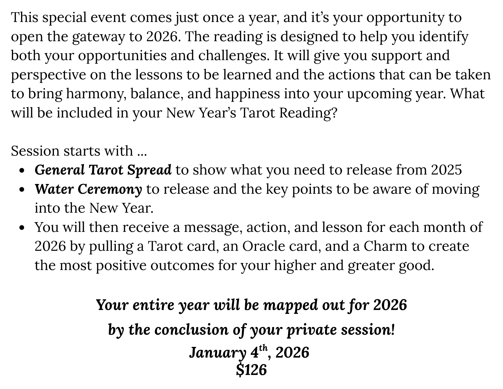 Happy New Years January 4th 2026 summary