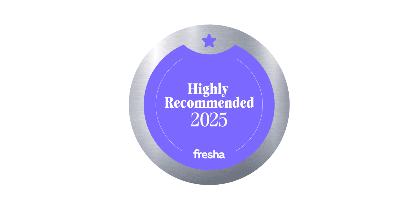 Fresha Highly Recommended 2025