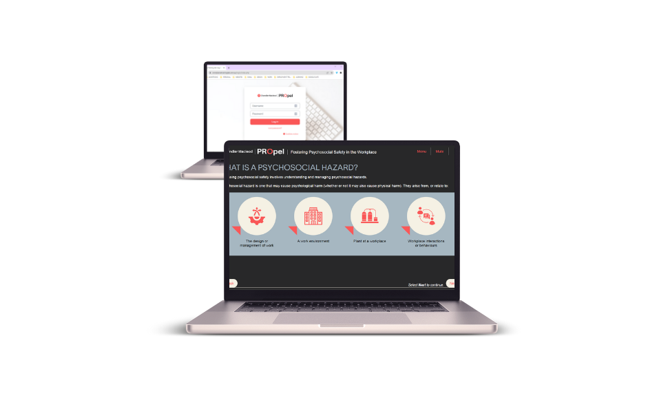 Two laptops are sitting next to each other on a white background.