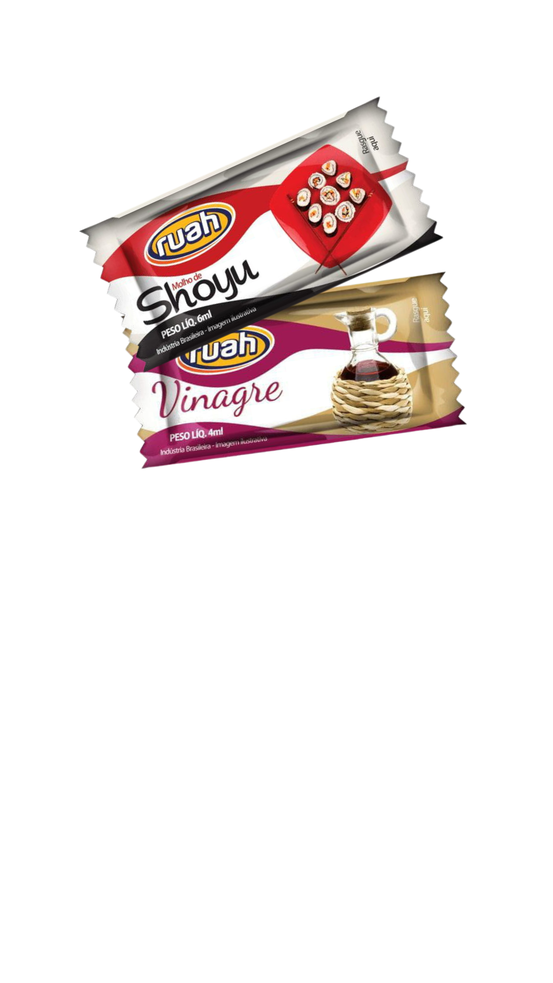 Sachê Shoyu e Vinagre Ruah