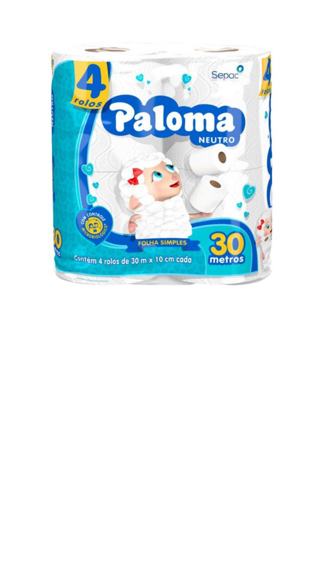 Papel Higiênico Paloma 30m