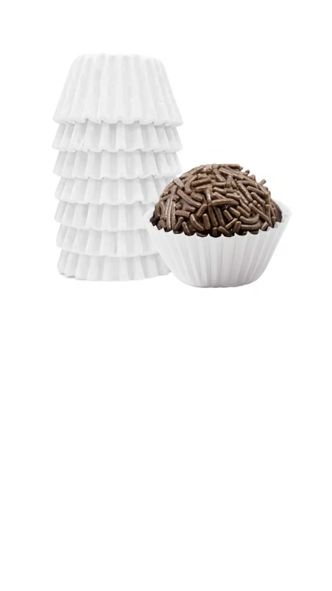 Forma de Papel Branca (vários tamanhos).