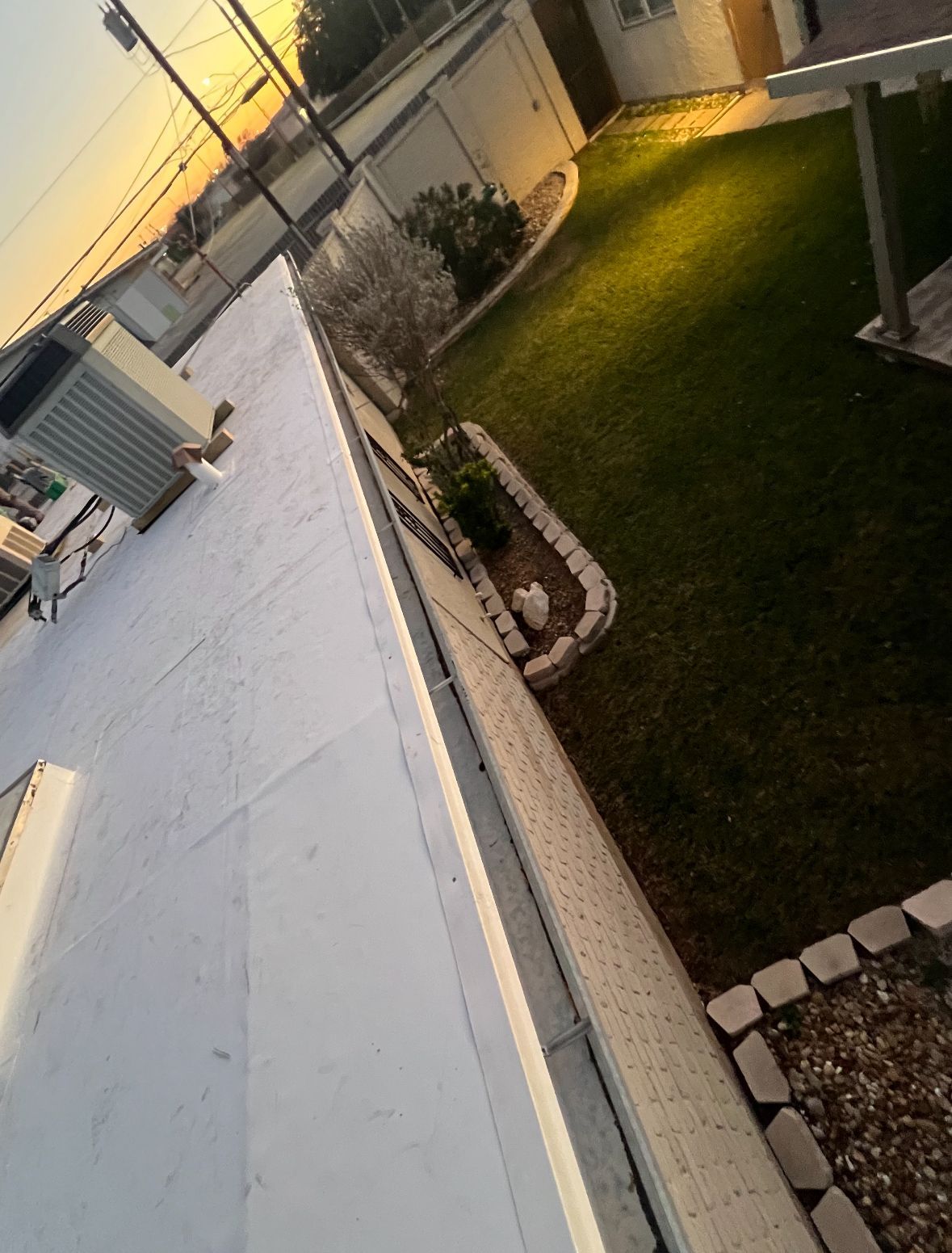 White Roof with a Green Yard — Canyon Lake, TX — Viking Roofing