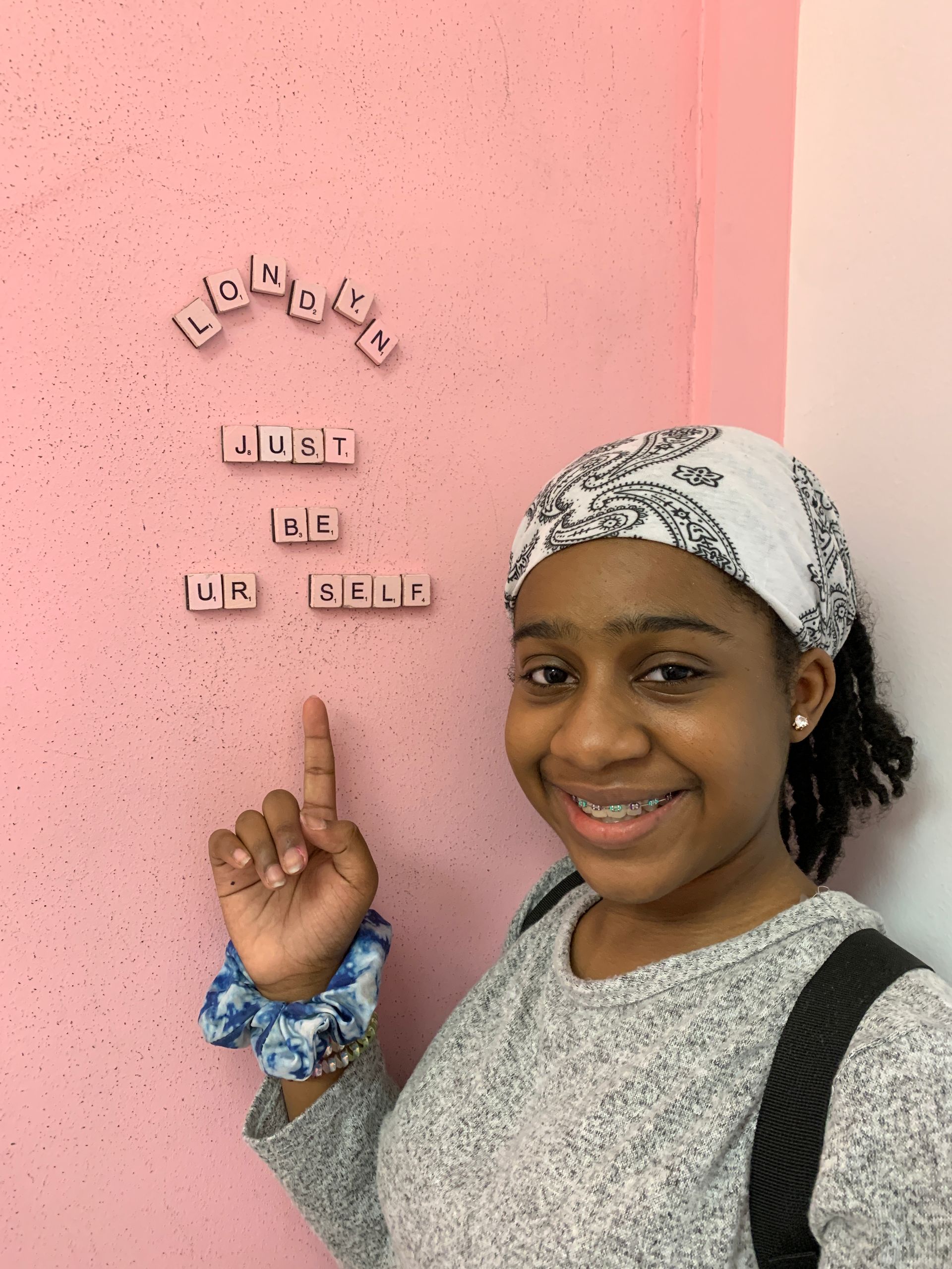 Londyn as a little girl (Age 8 - 14)