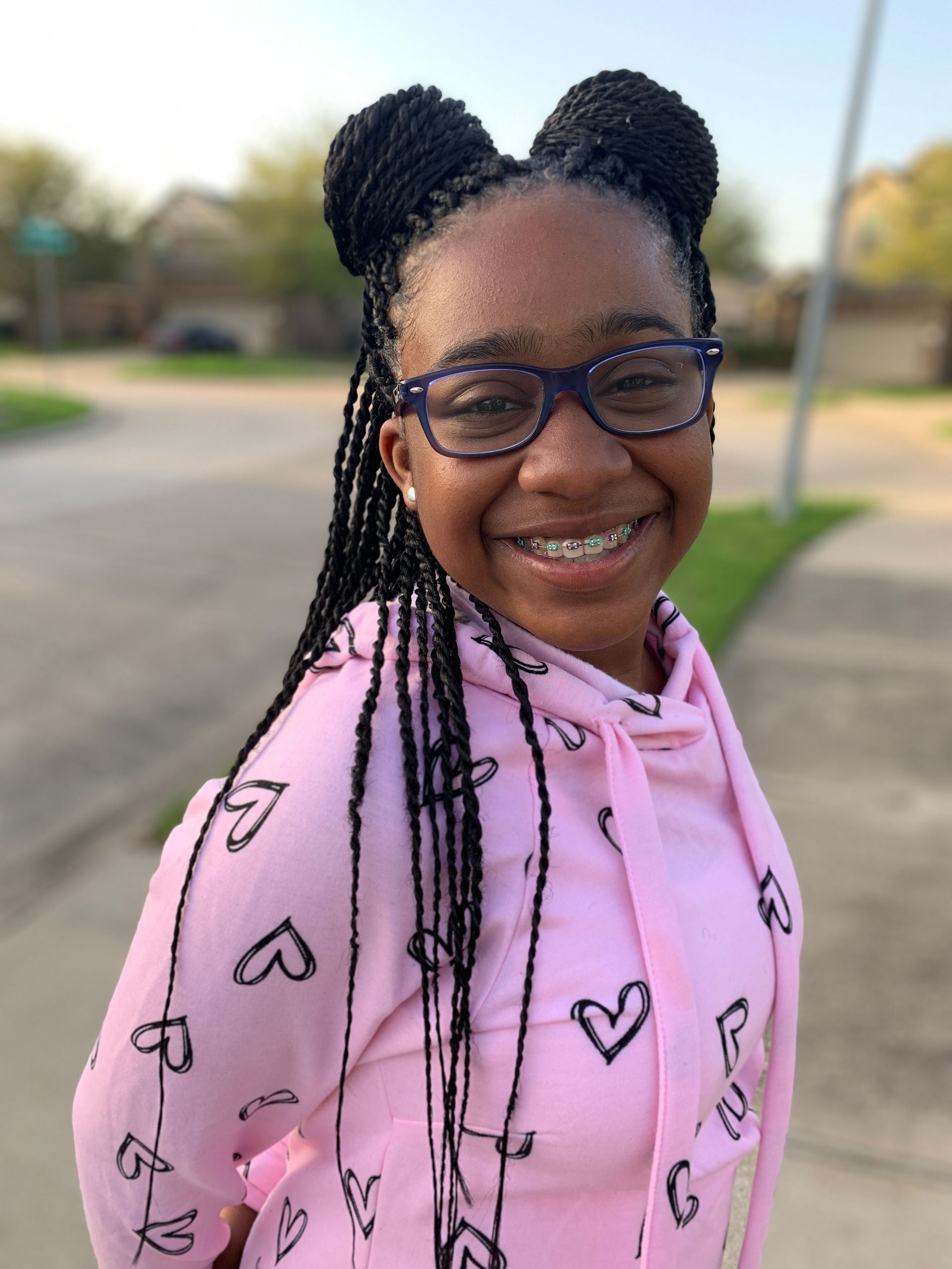 Londyn as a little girl (Age 8 - 14)