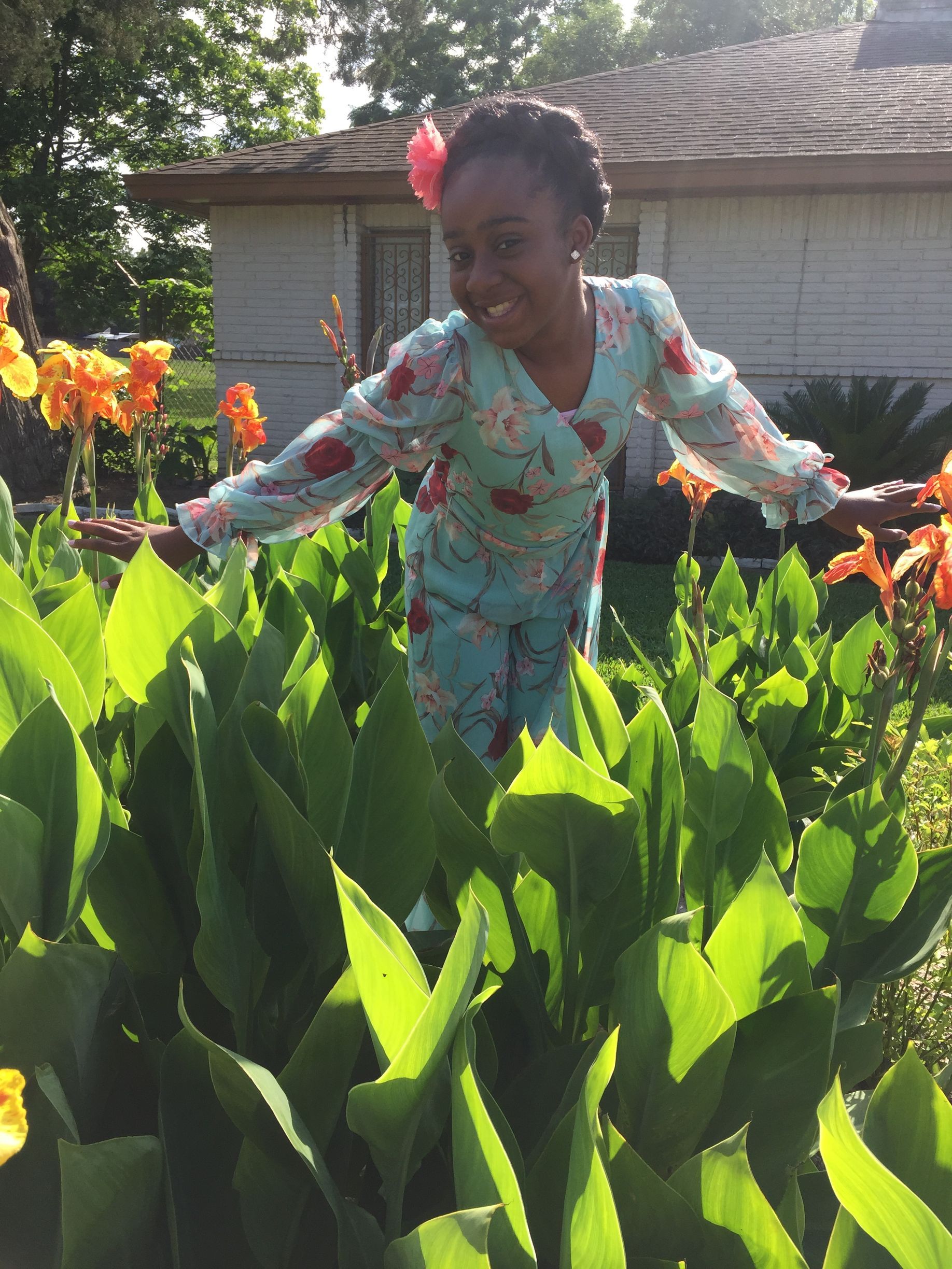 Londyn as a little girl (Age 8 - 14)