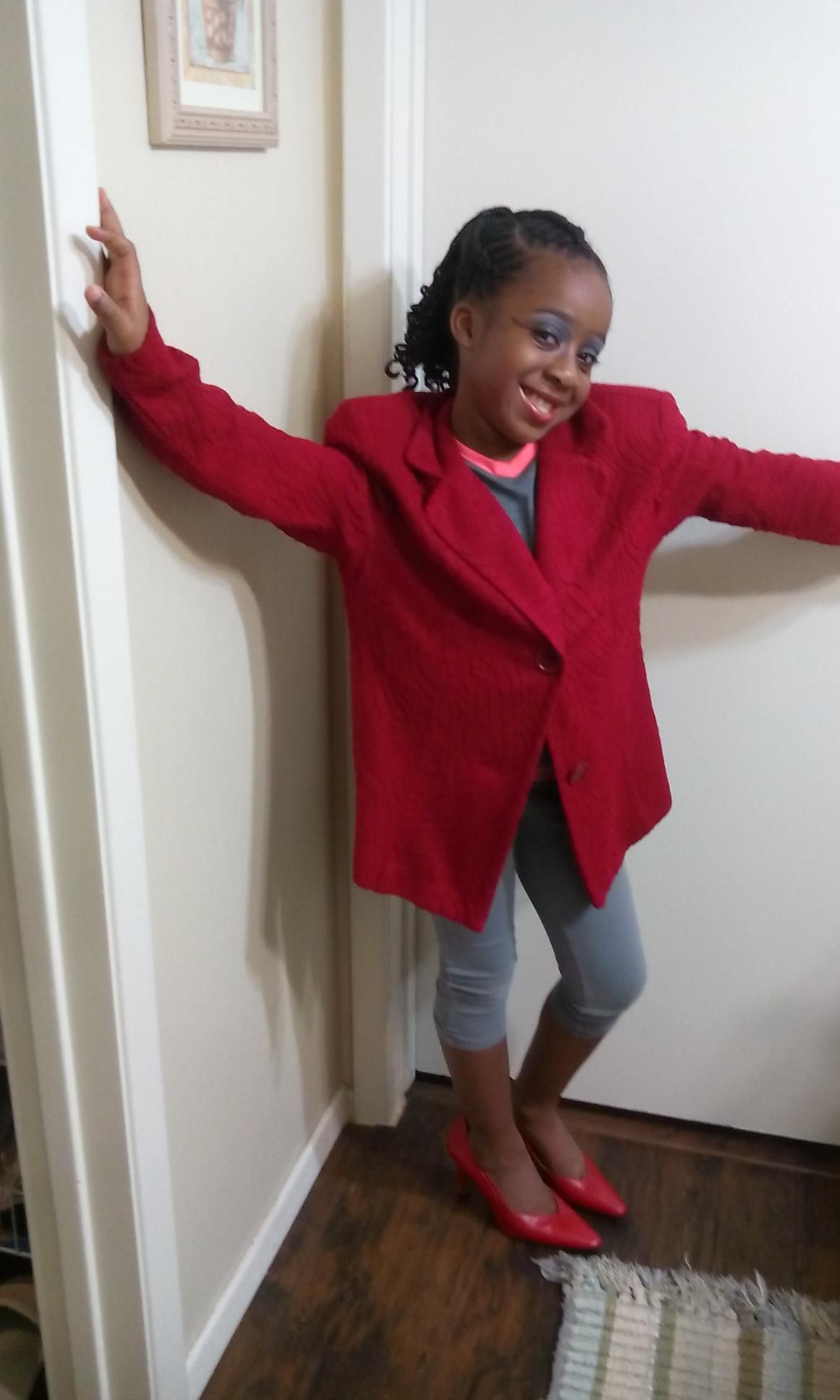 Londyn as a little girl (Age 8 - 14)