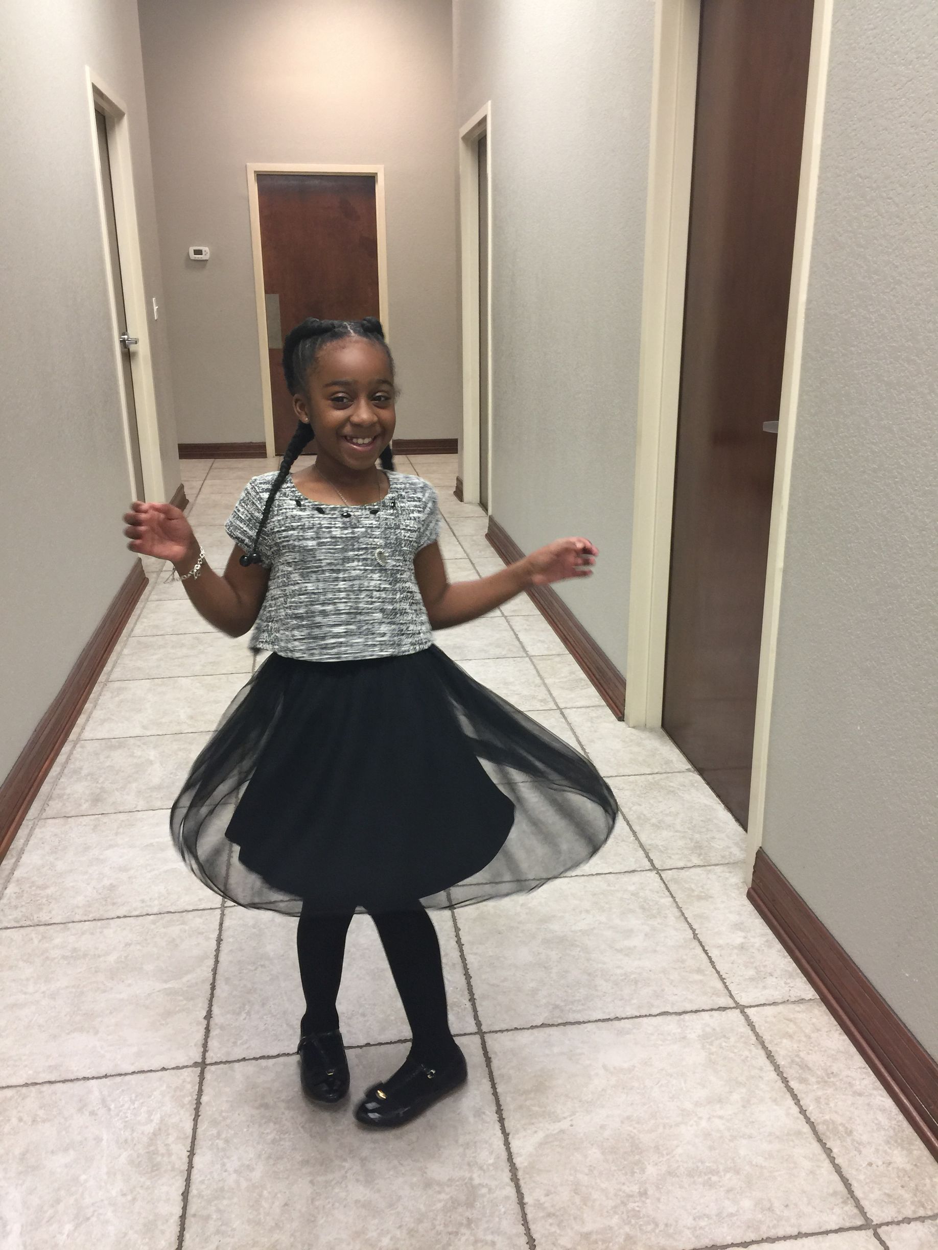 Londyn as a little girl (Age 8 - 14)