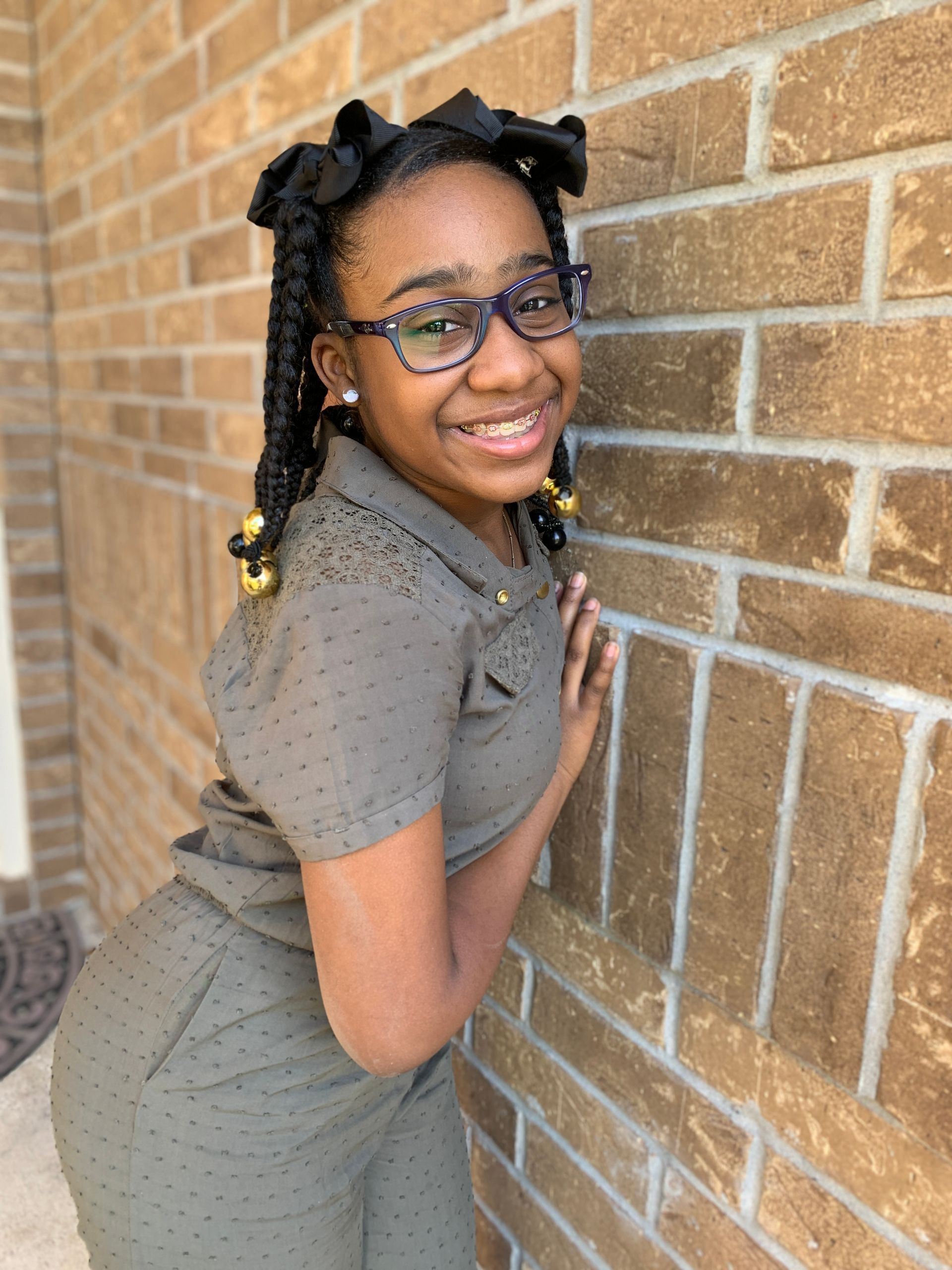 Londyn as a little girl (Age 8 - 14)