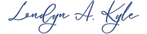 Blue cursive signature reading “Londyn A. Kyle”