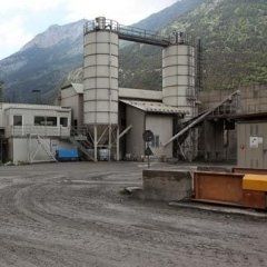 Stabilimento specializzato nel trattamento di calcestruzzo