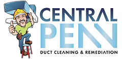 The logo for central penn duct cleaning and remediation