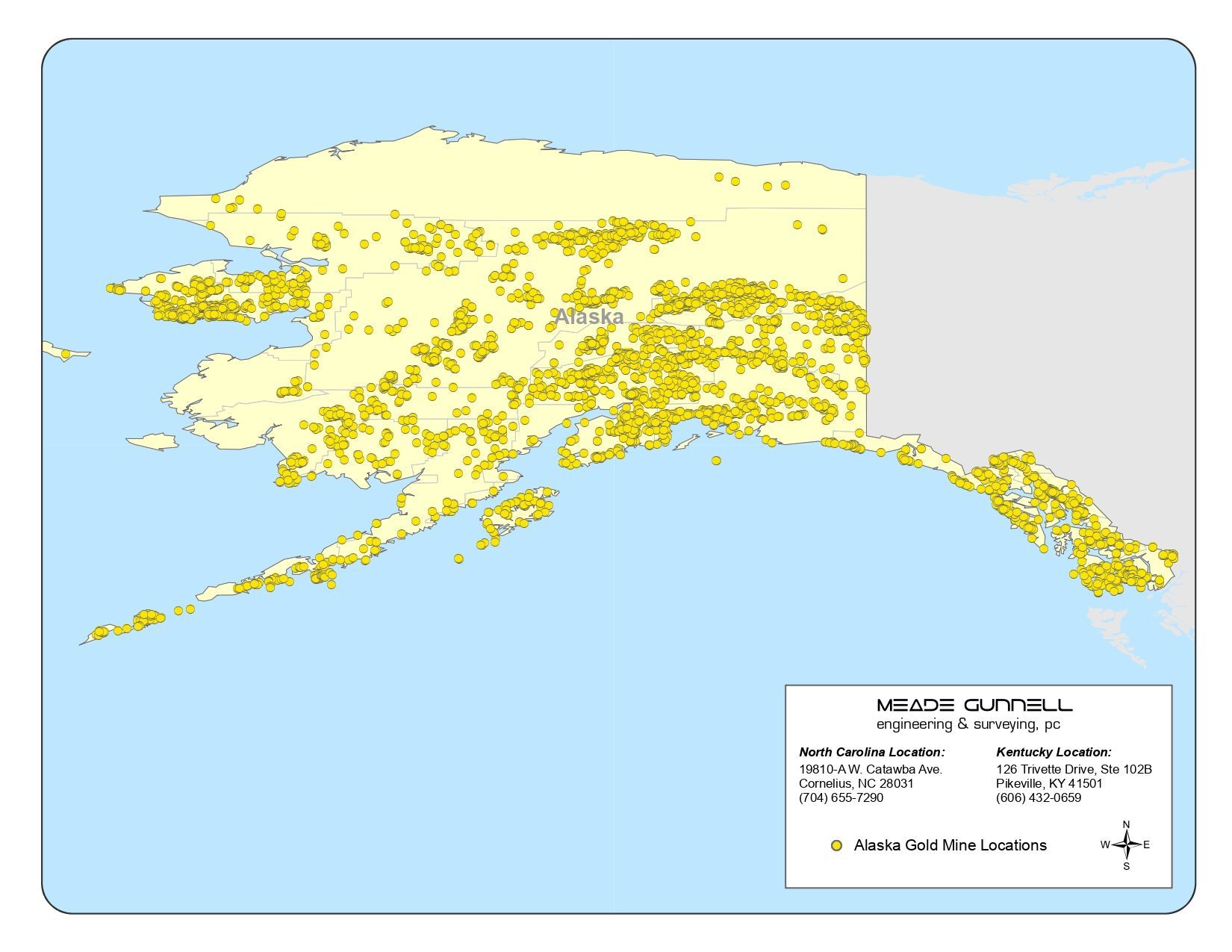 Alaska Gold Mine Locations