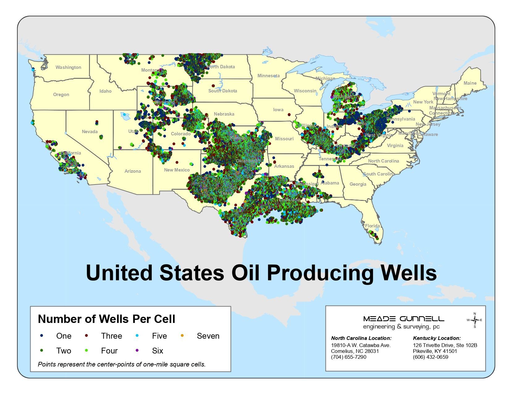 United States Oil Producing Wells