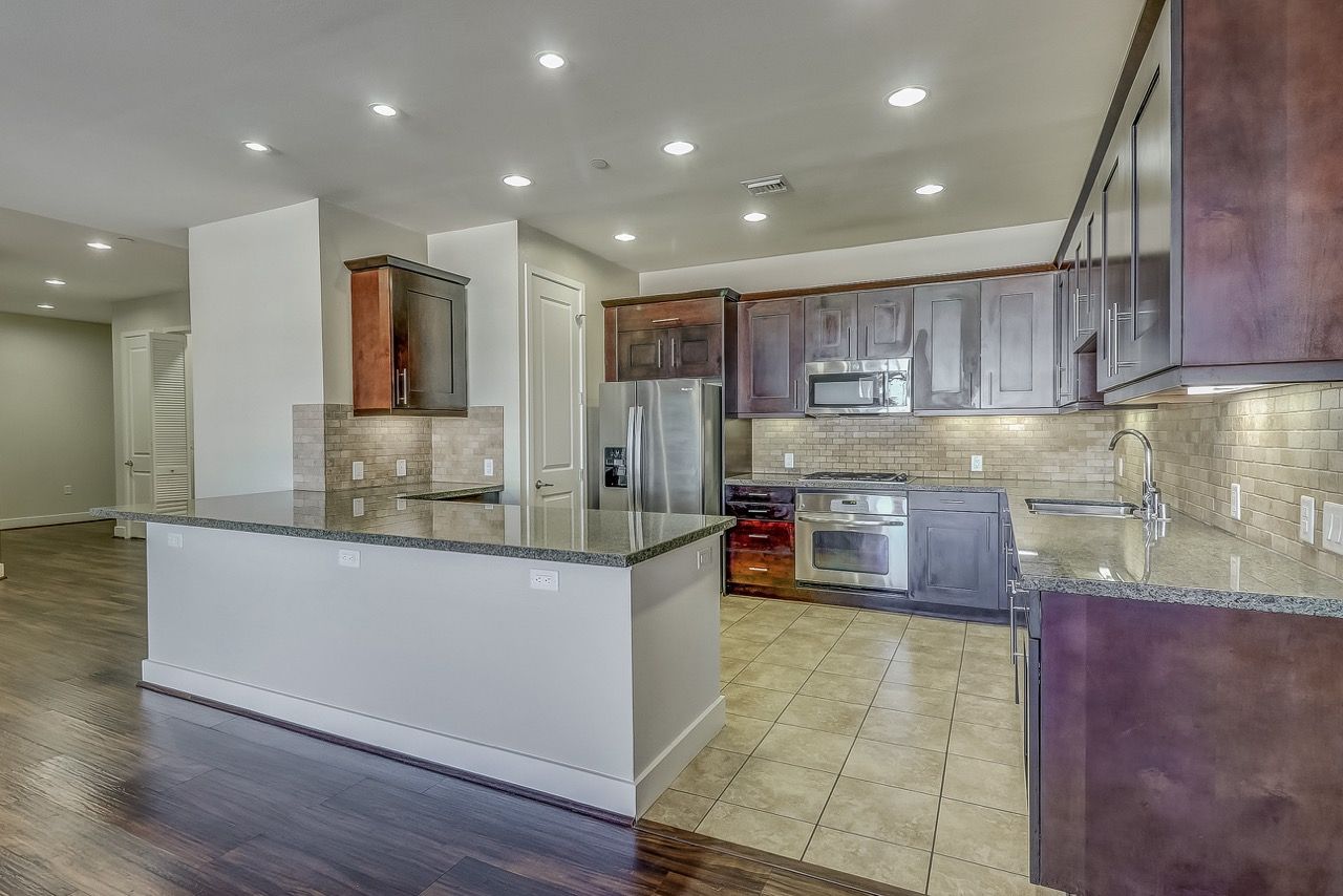 Axis unfurnished kitchen