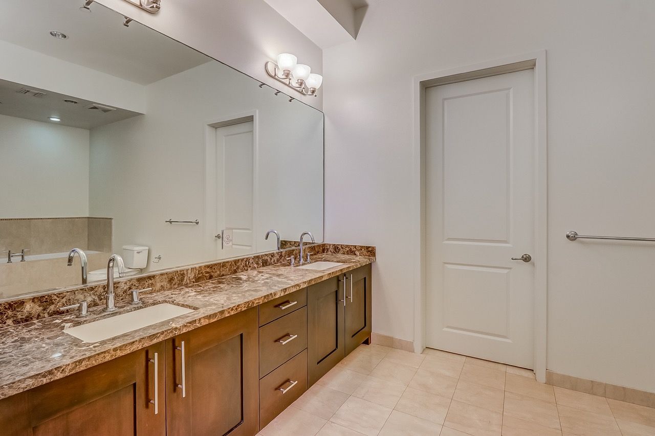 Axis apartment bathroom sink