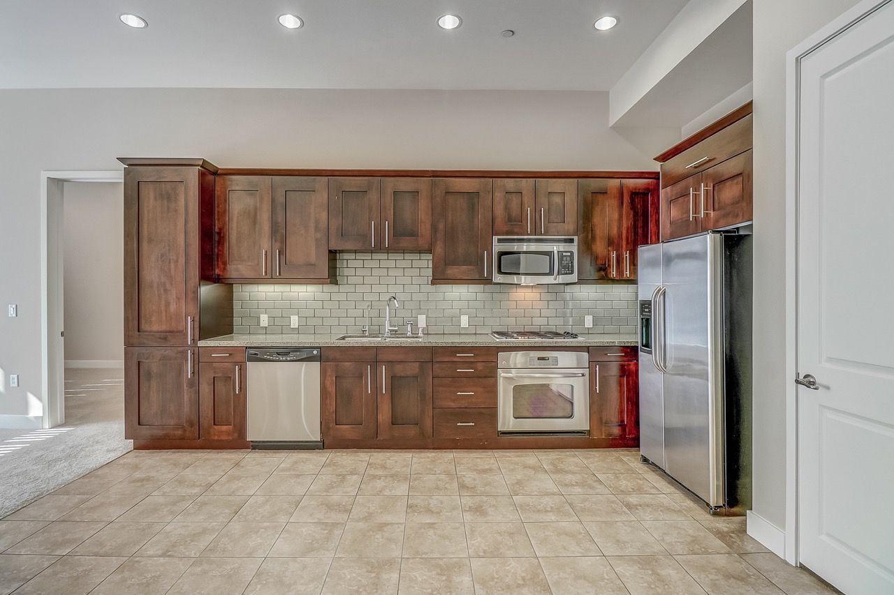 Axis apartment open kitchen