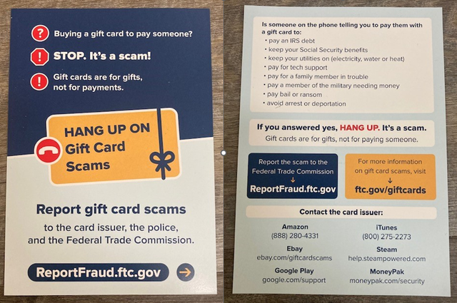 Gift Card. Thoughts? : r/Scams