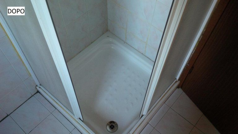 Box doccia pulito
