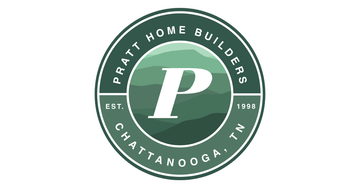 A logo for pratt home builders in chattanooga tn