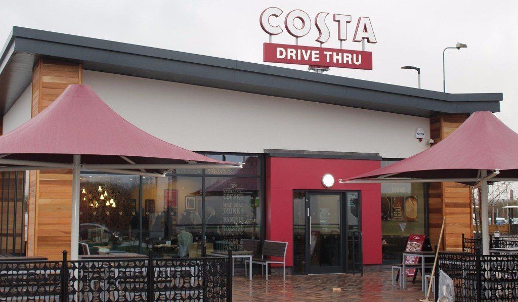 Costa Coffee Drive Thru store