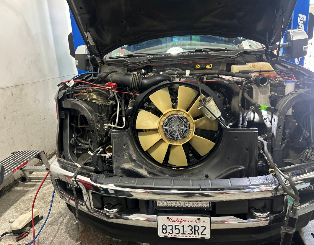 Front of a Heavy-Duty Pickup Truck | Red Rock Repair