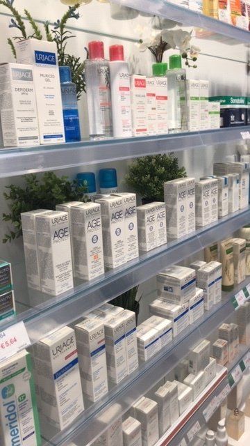 reparto cosmesi per il viso